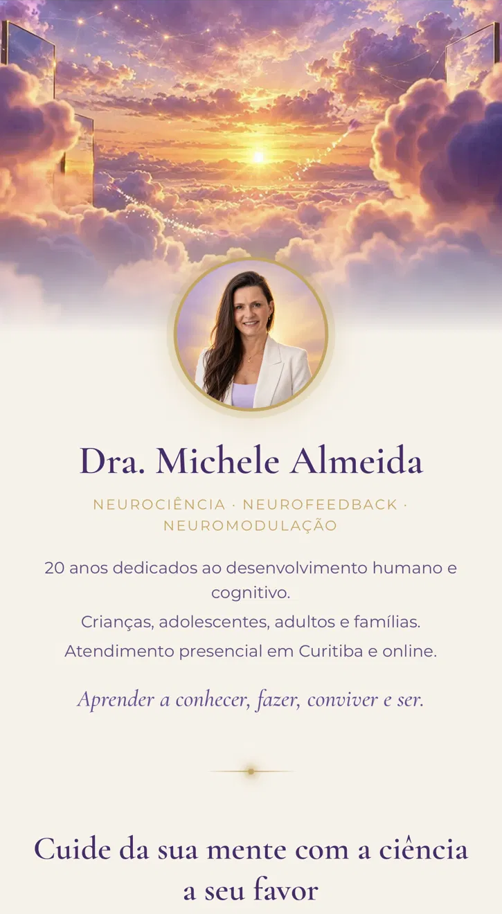 Página de Dra. Michele Almeida